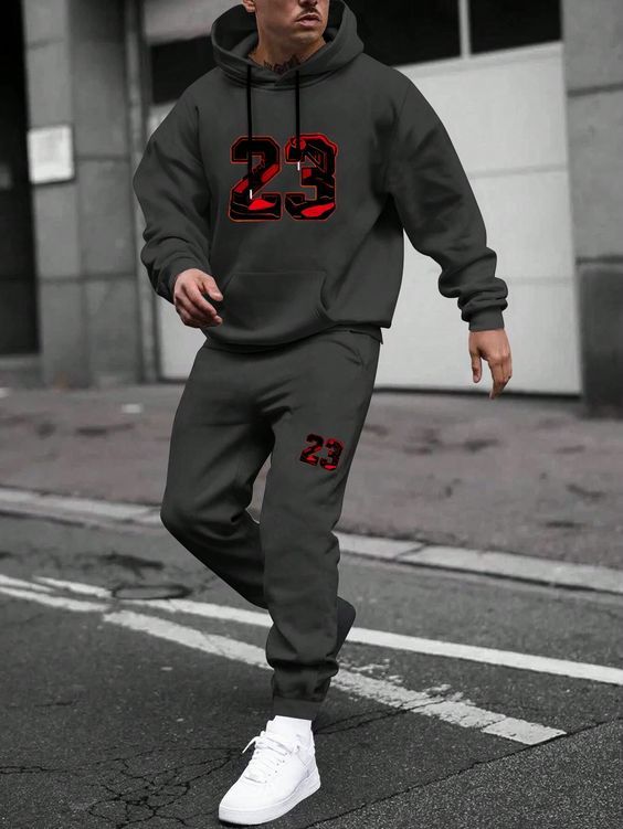 men's street wear hoodie & pants