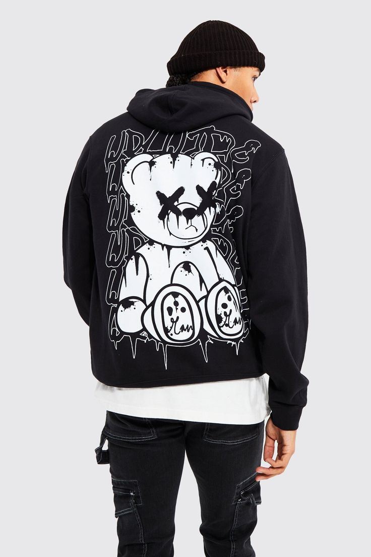 Tall teddy back hoodie